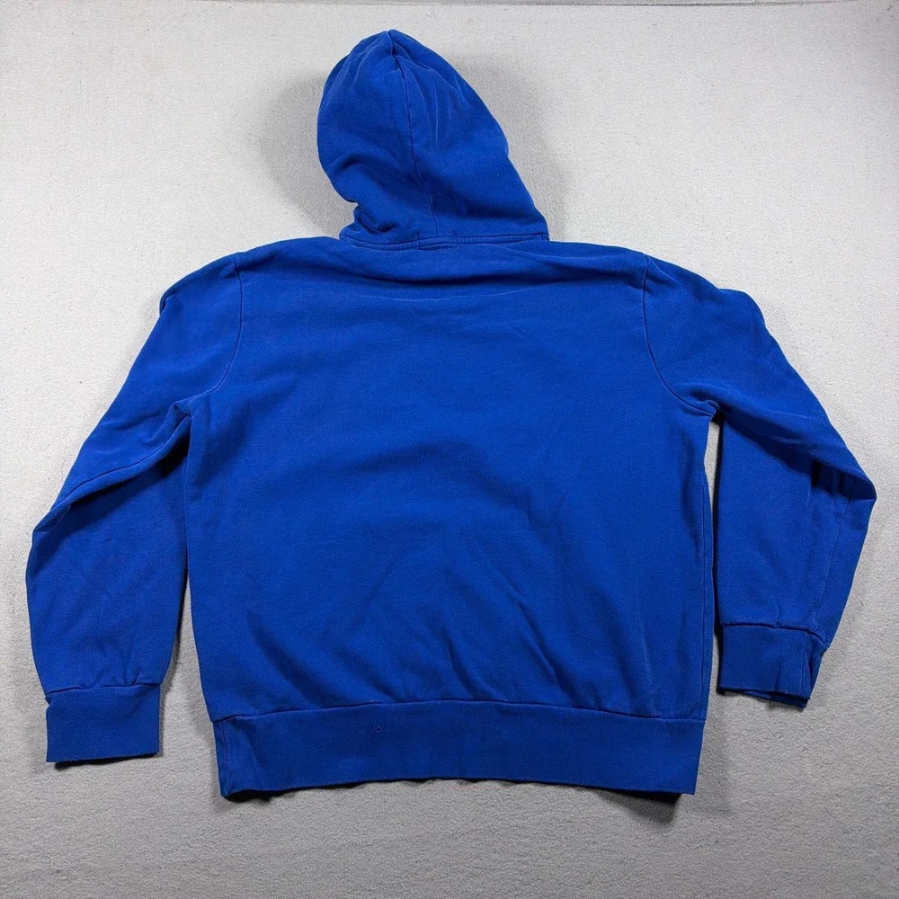 Polo Ralph Lauren‎ Hoodie Men Large Regular Blue Mountain Graphic Logo Gorpcore